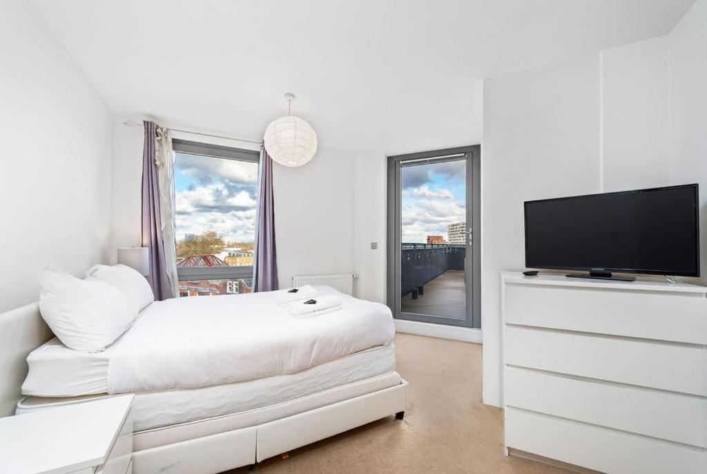 Modern Serviced 3-Bedroom Flat In East Londra Dış mekan fotoğraf