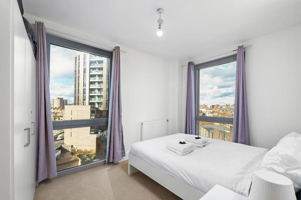 Modern Serviced 3-Bedroom Flat In East Londra Dış mekan fotoğraf